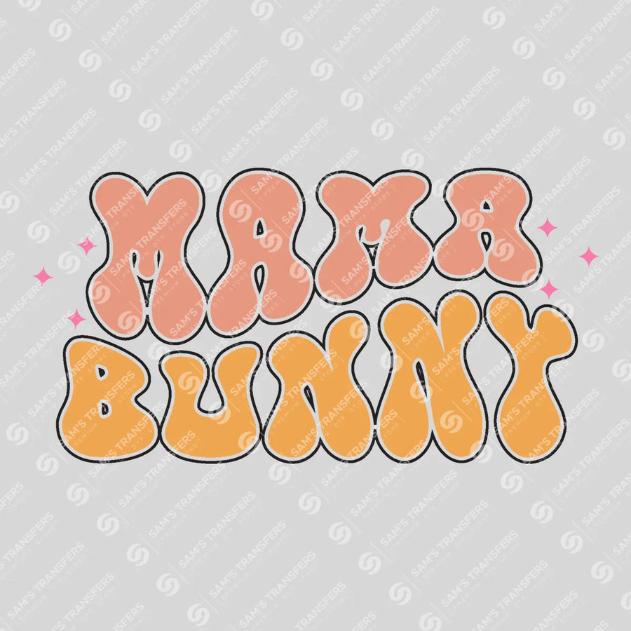 Mama Bunny Ready-to-Press DTF Transfer | SAT04915
