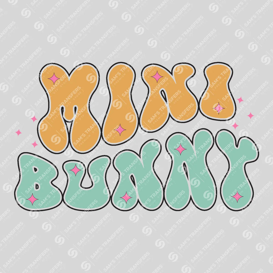Mini Bunny Ready-to-Press DTF Transfer | SAT04916
