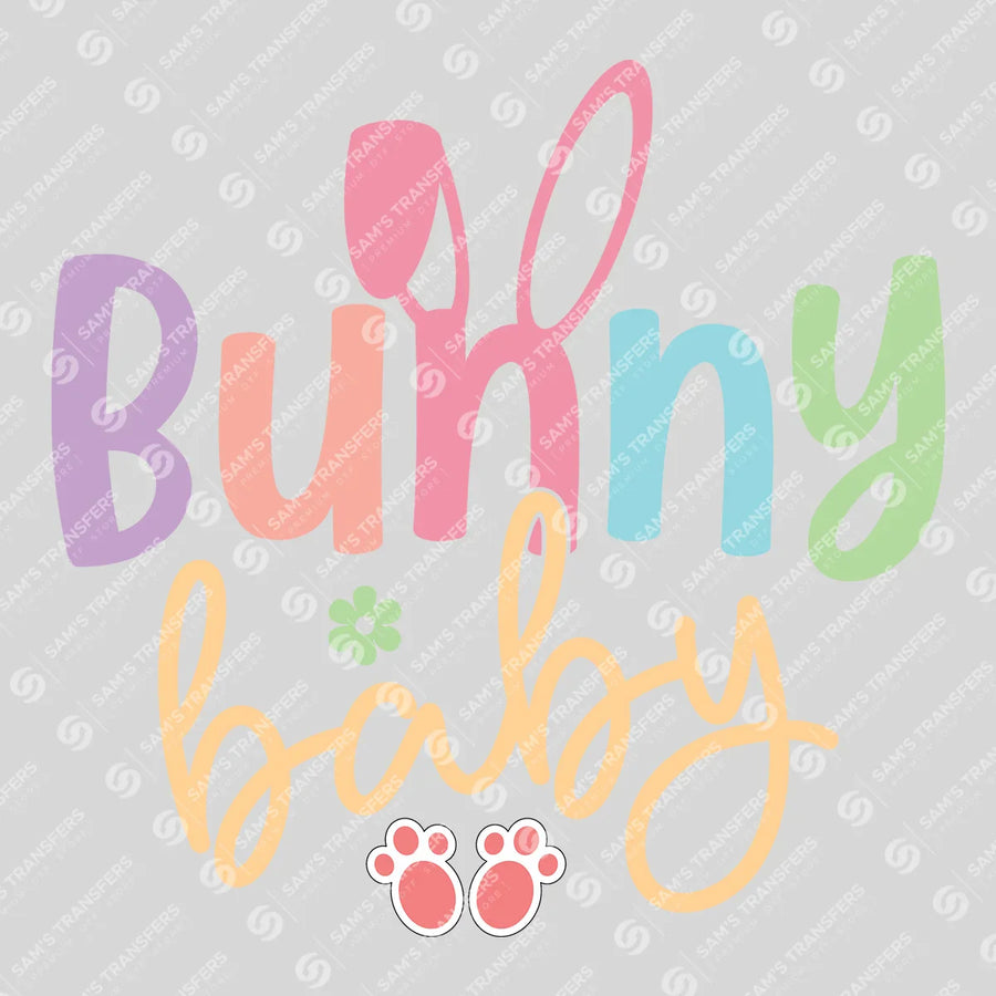 Bunny Baby Ready-to-Press DTF Transfer | SAT04958