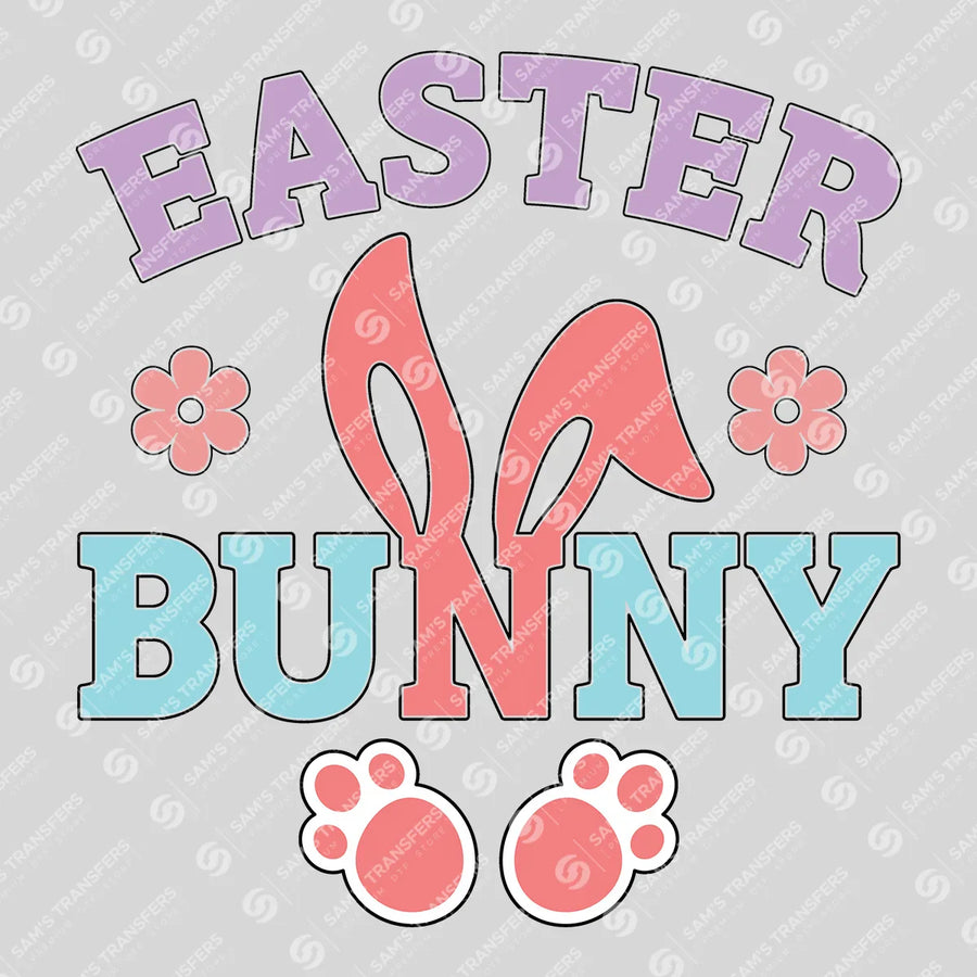 Easter Bunny Ready-to-Press DTF Transfer | SAT04964