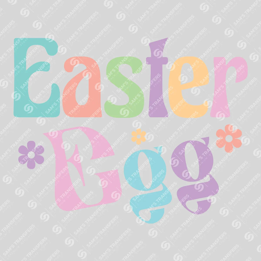 Easter Egg Ready-to-Press DTF Transfer | SAT04966