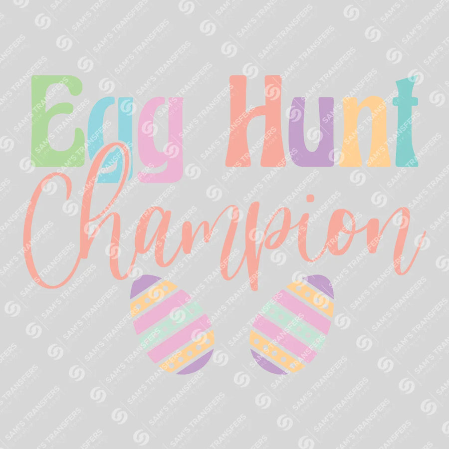 Egg Hunt Champion Ready-to-Press DTF Transfer | SAT04967