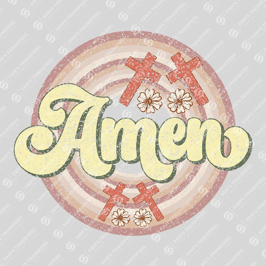 Amen Ready-to-Press DTF Transfer | SAT05082