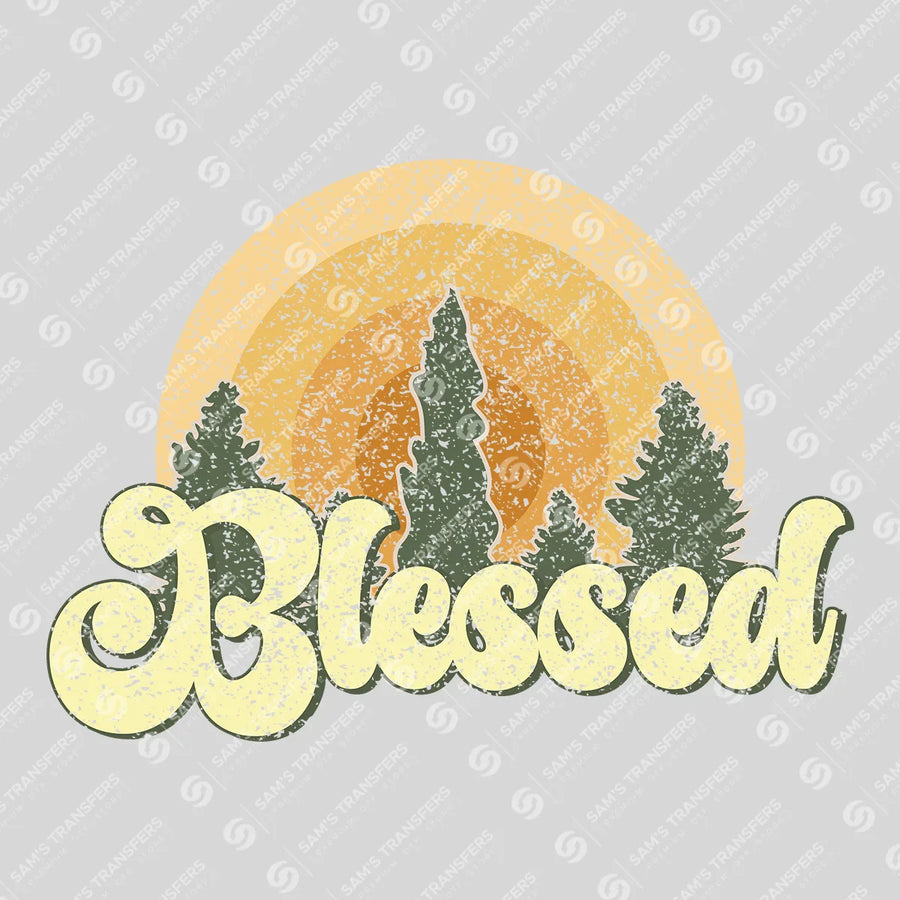 Blessed Ready-to-Press DTF Transfer | SAT05122