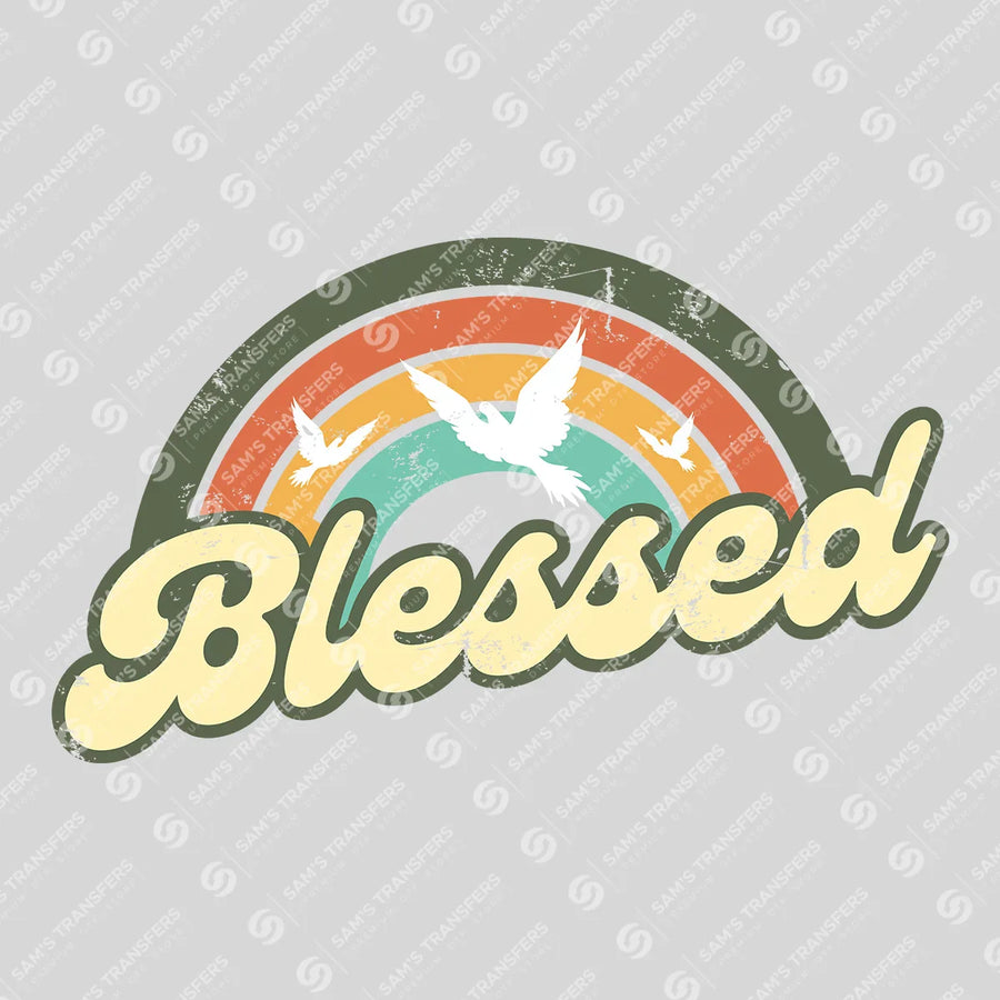 Blessed Ready-to-Press DTF Transfer | SAT05123