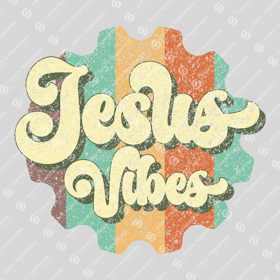 Jesus Vibes Ready-to-Press DTF Transfer | SAT05179