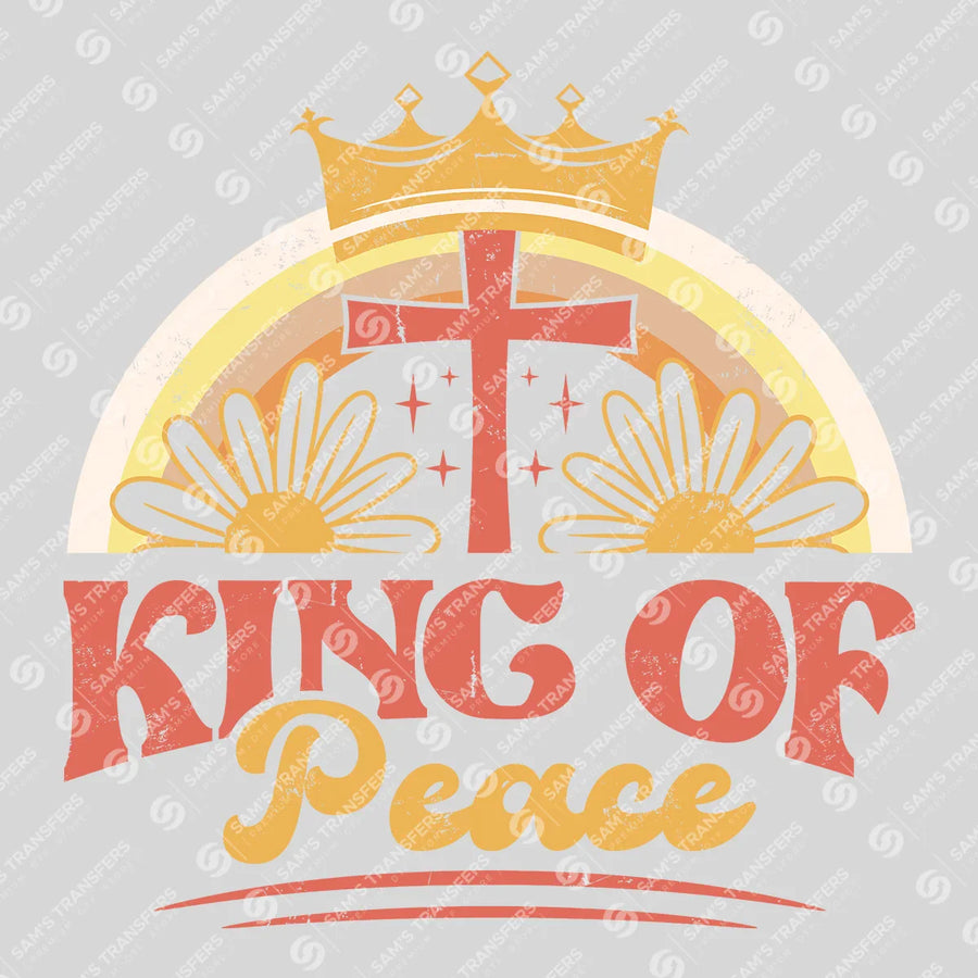 King of Peace Ready-to-Press DTF Transfer | SAT05183