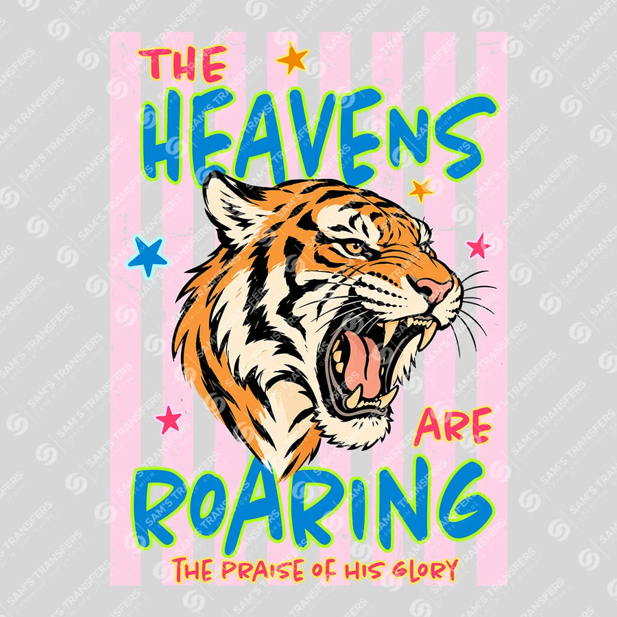 The Heavens Are Roaring Ready-to-Press DTF Transfer | SAT05233