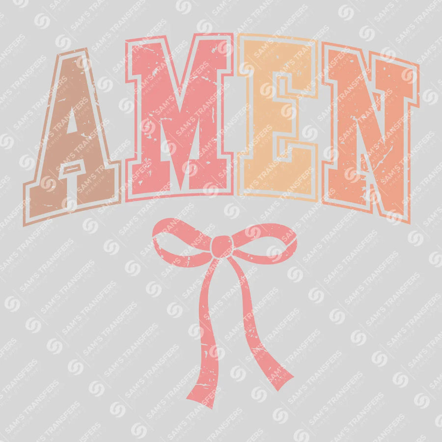 Amen Ready-to-Press DTF Transfer | SAT05322