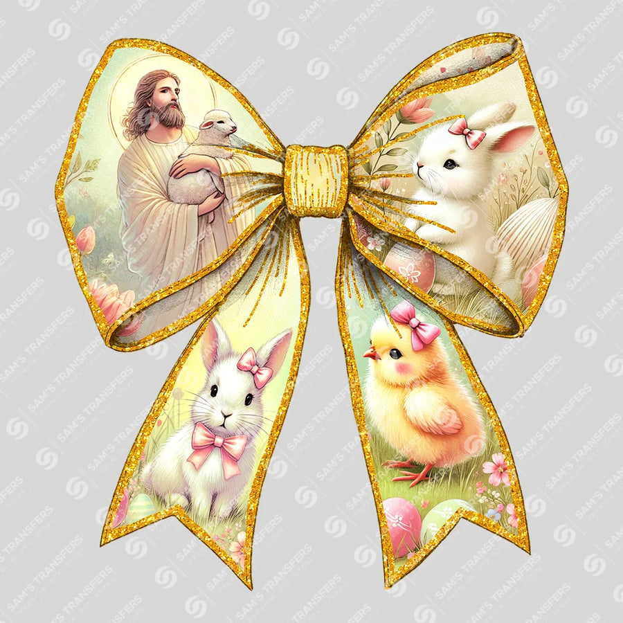Easter Bow Ready-to-Press DTF Transfer | SAT05331