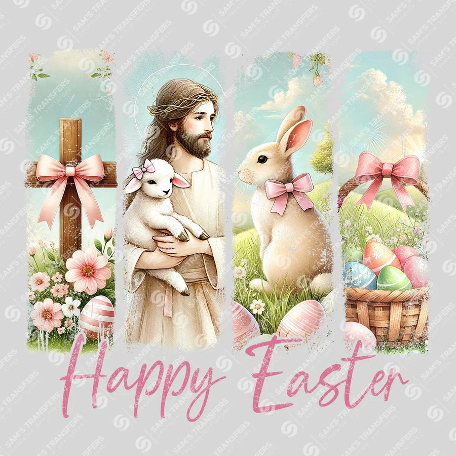Happy Easter Ready-to-Press DTF Transfer | SAT05351
