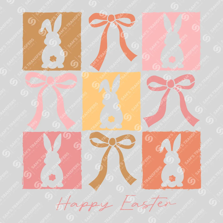 Happy Easter Ready-to-Press DTF Transfer | SAT05352