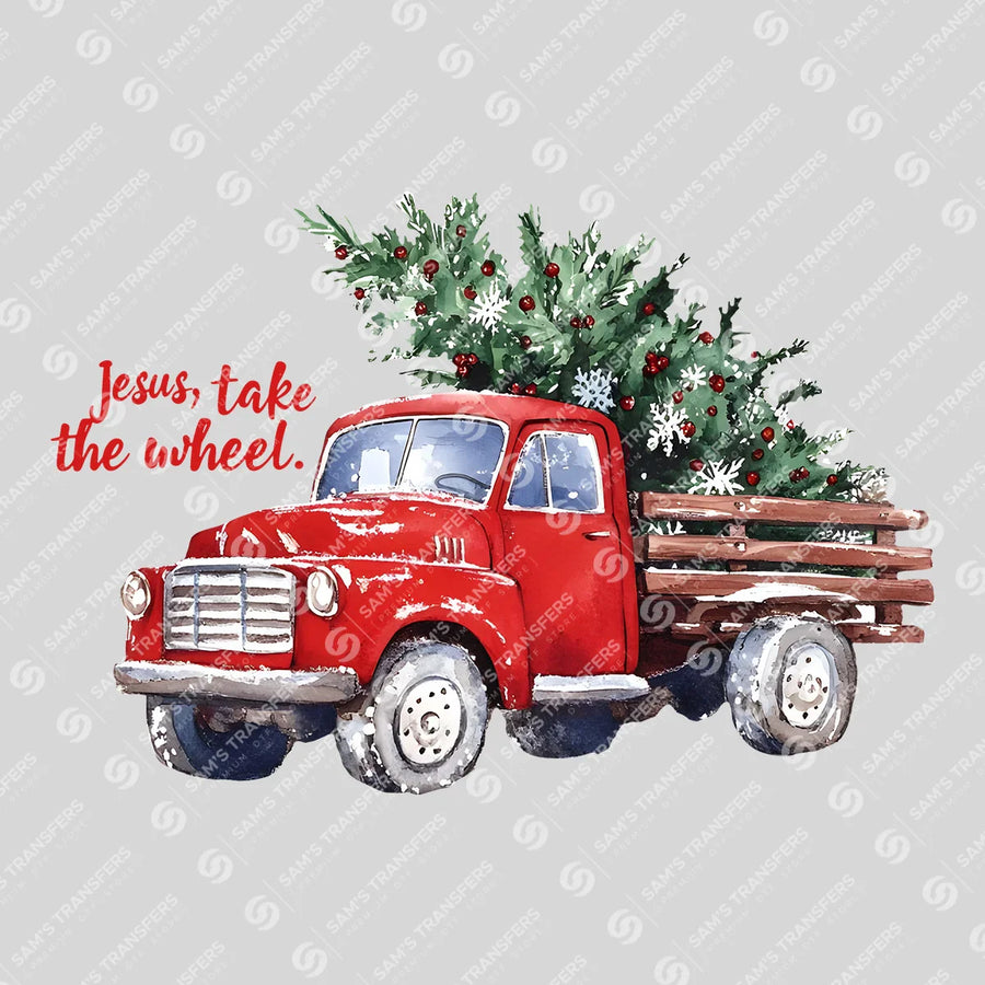 Jesus Take the Wheel Ready-to-Press DTF Transfer | SAT05367