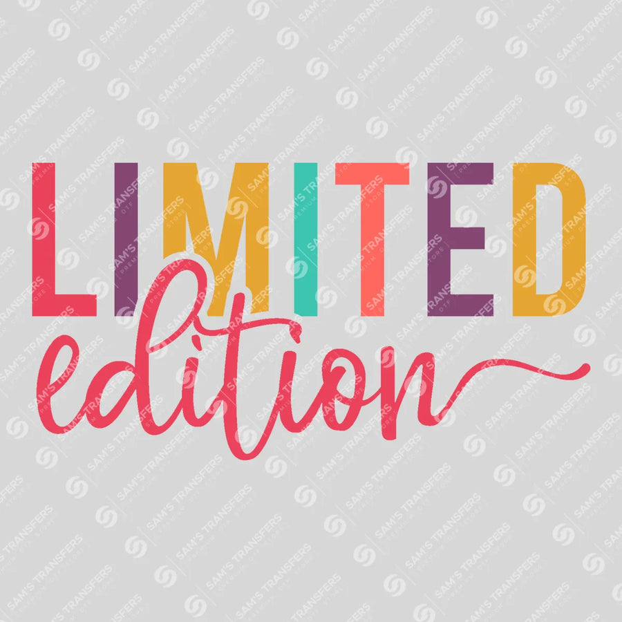 Limited Edition Ready-to-Press DTF Transfer | SAT05465