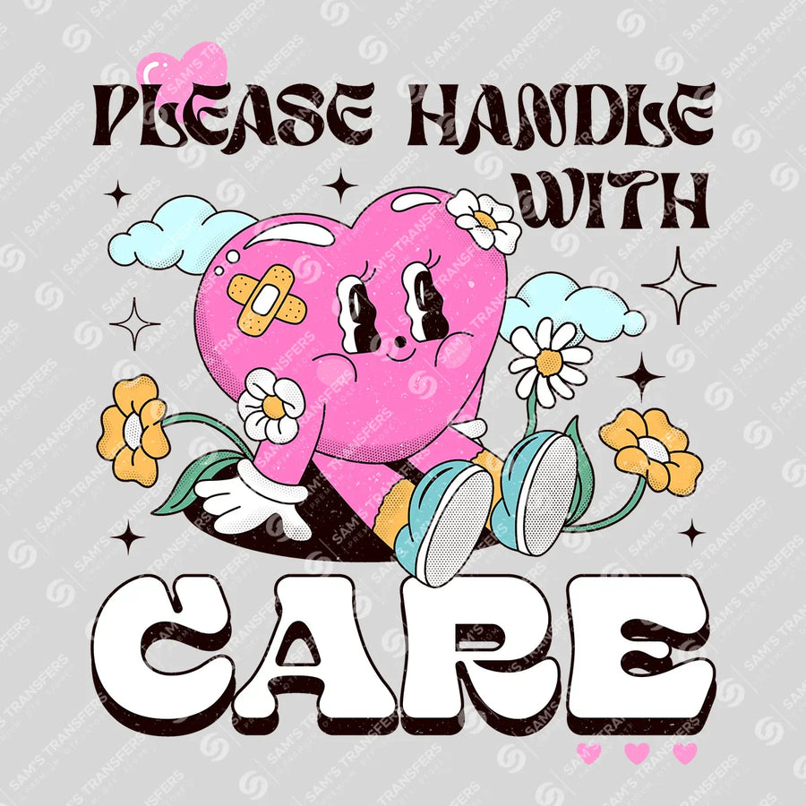 Please Handle with Care Ready-to-Press DTF Transfer | SAT05491