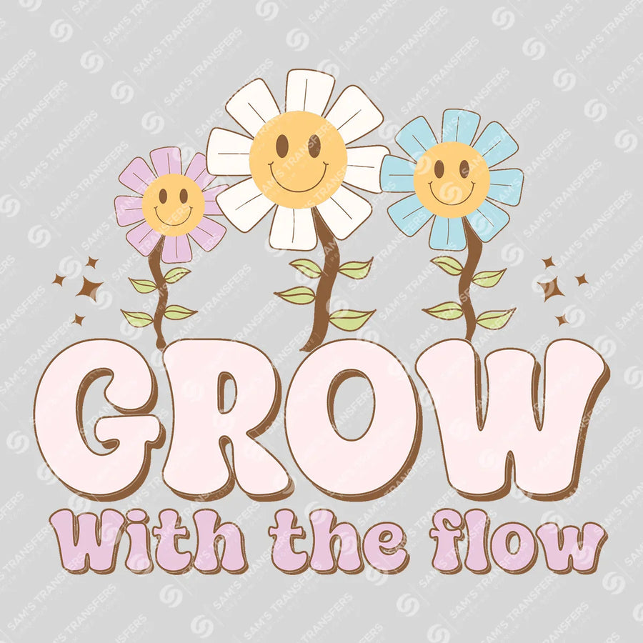 Grow with the Flow Ready-to-Press DTF Transfer | SAT05529