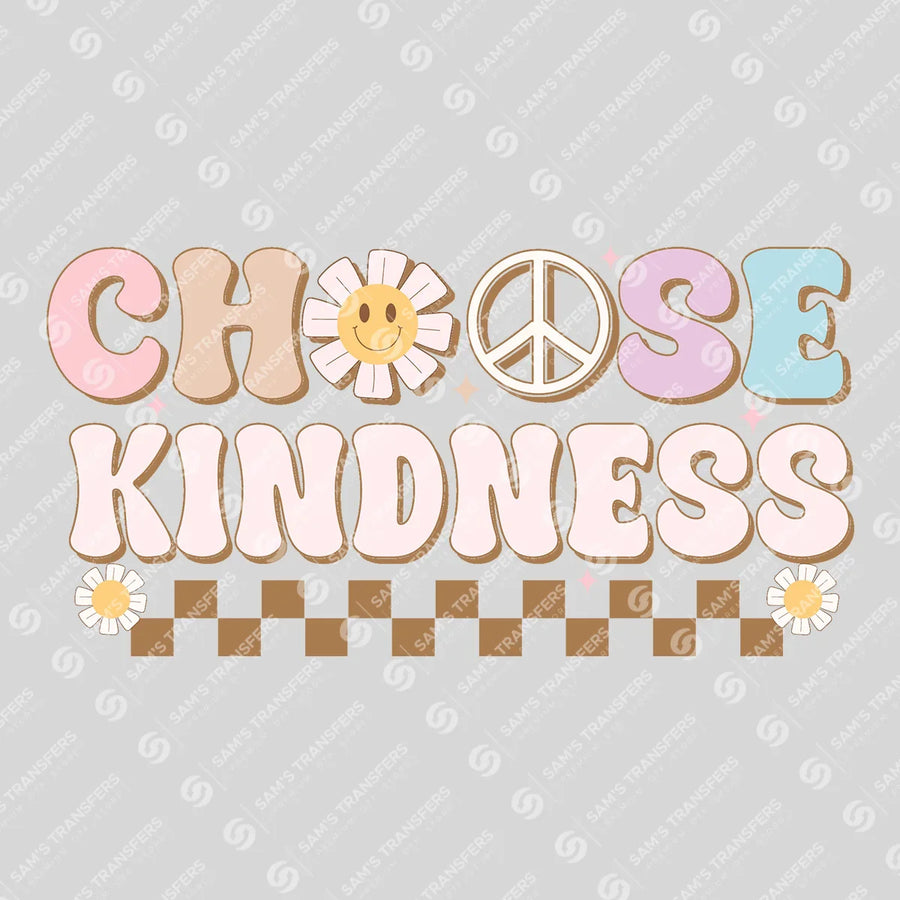 Choose Kindness Ready-to-Press DTF Transfer | SAT05539