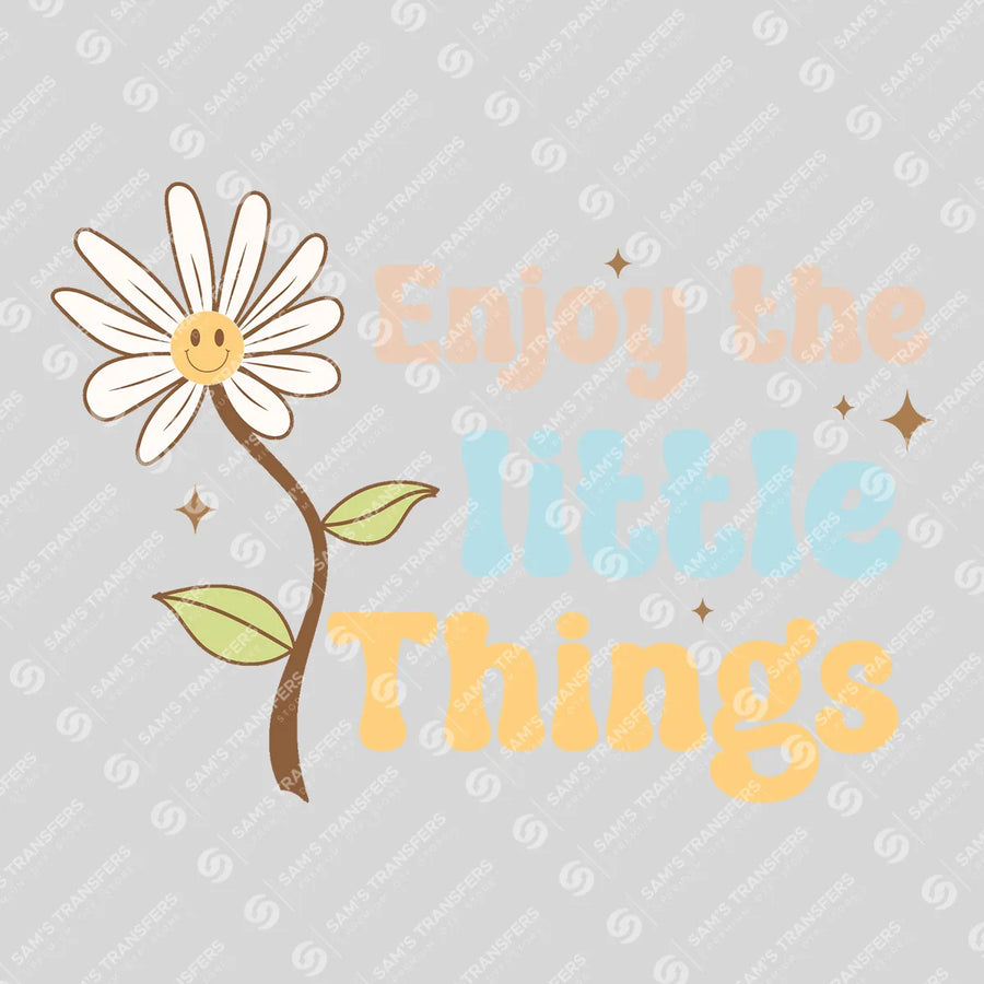 Enjoy the Little Things Ready-to-Press DTF Transfer | SAT05545