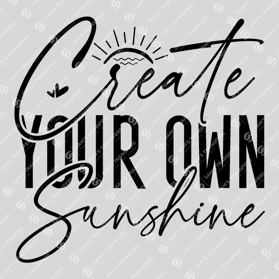 Create Your Own Sunshine Ready-to-Press DTF Transfer | SAT05575