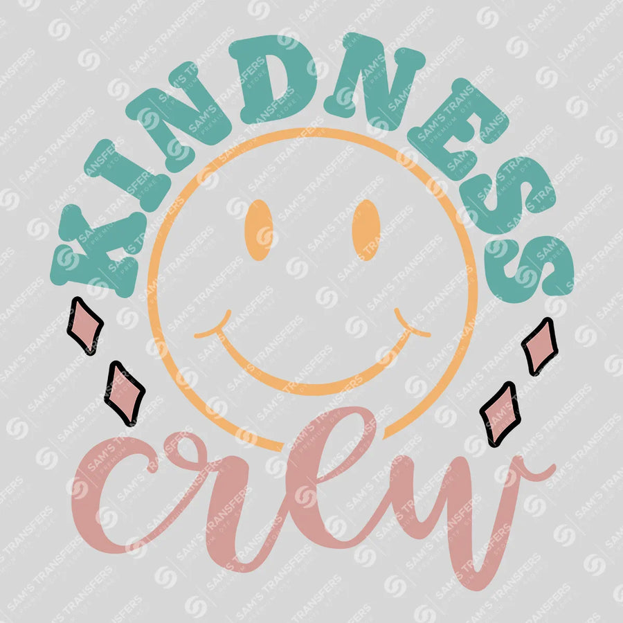 Kindness Crew Ready-to-Press DTF Transfer | SAT05624