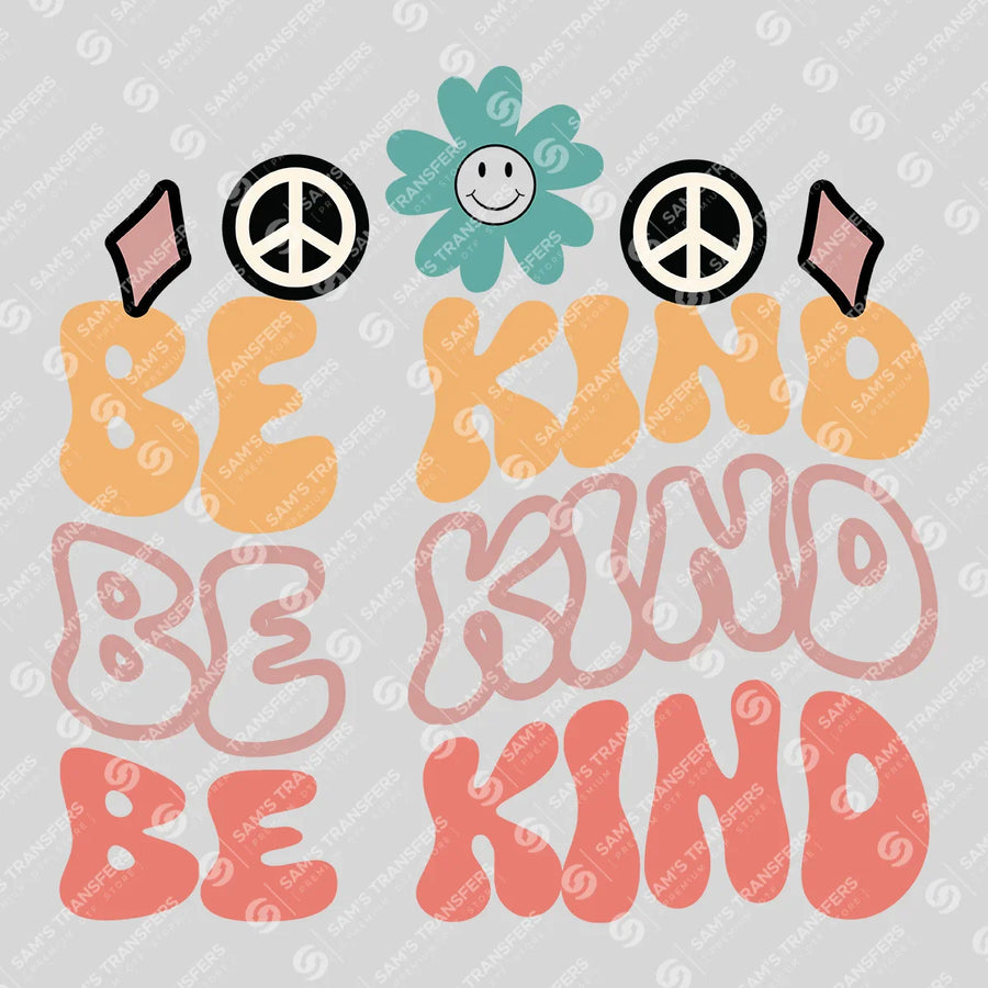 Be Kind Ready-to-Press DTF Transfer | SAT05637