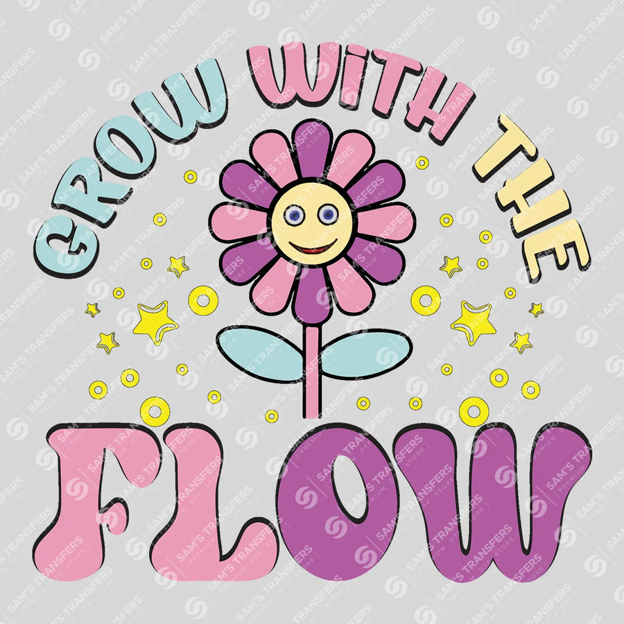 Grow with the Flow Ready-to-Press DTF Transfer | SAT05640