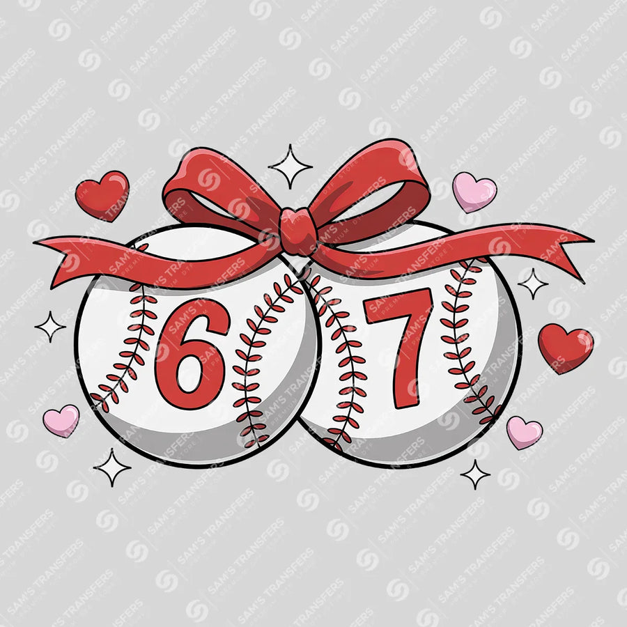 Baseball 6 7 Ready-to-Press DTF Transfer | SAT05703