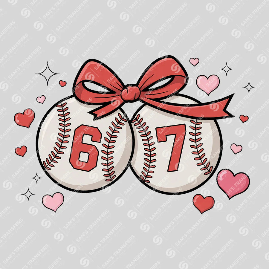 Baseball 6 7 Ready-to-Press DTF Transfer | SAT05704