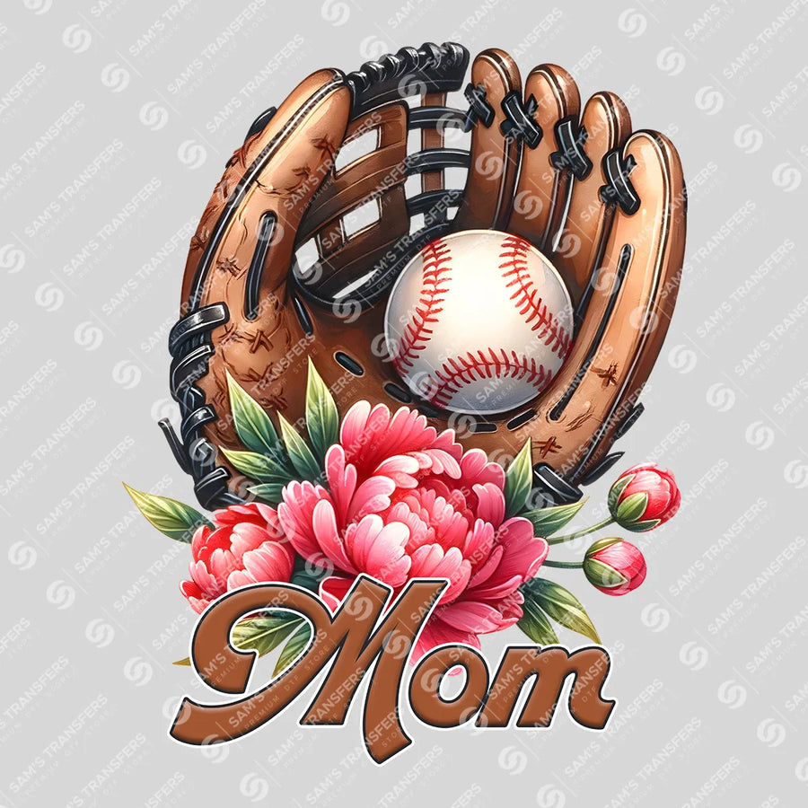 Baseball Mom Ready-to-Press DTF Transfer | SAT05713