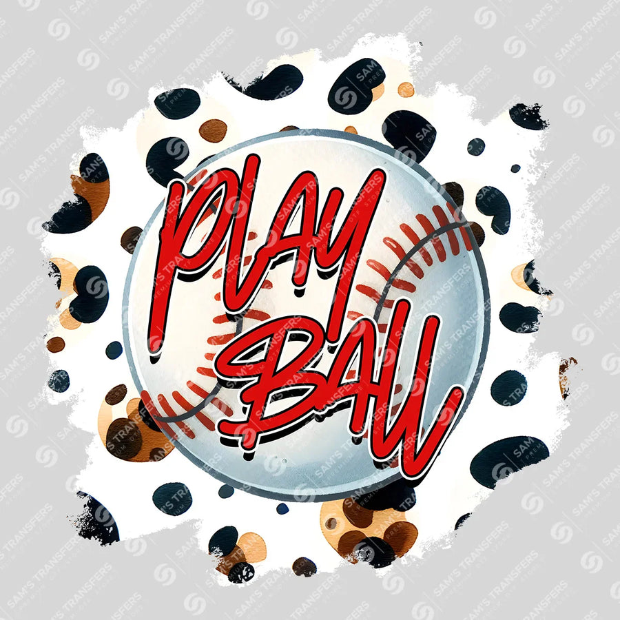 Play Ball Ready-to-Press DTF Transfer | SAT05716