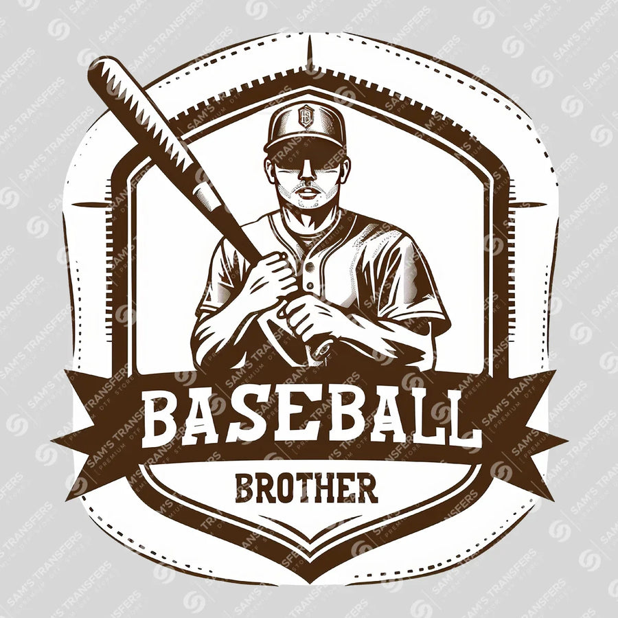 Baseball Brother Ready-to-Press DTF Transfer | SAT05725