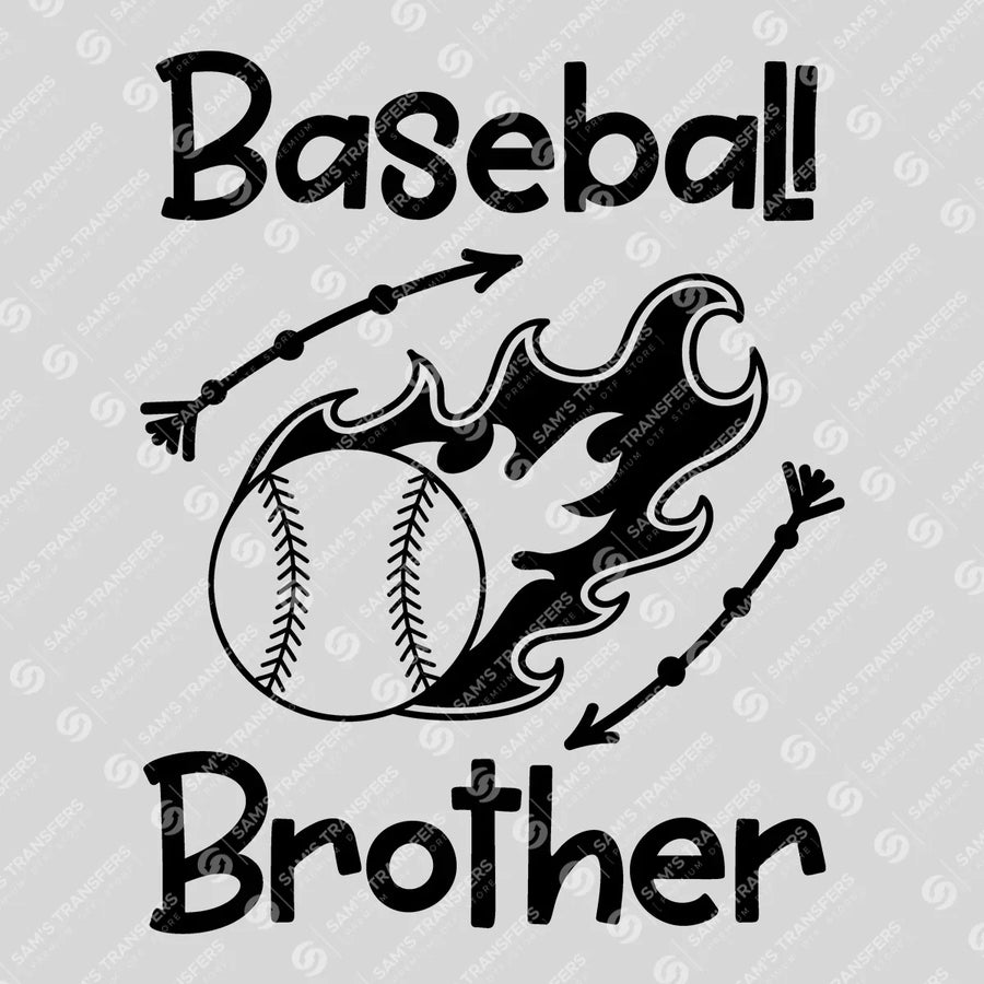 Baseball Brother Ready-to-Press DTF Transfer | SAT05753