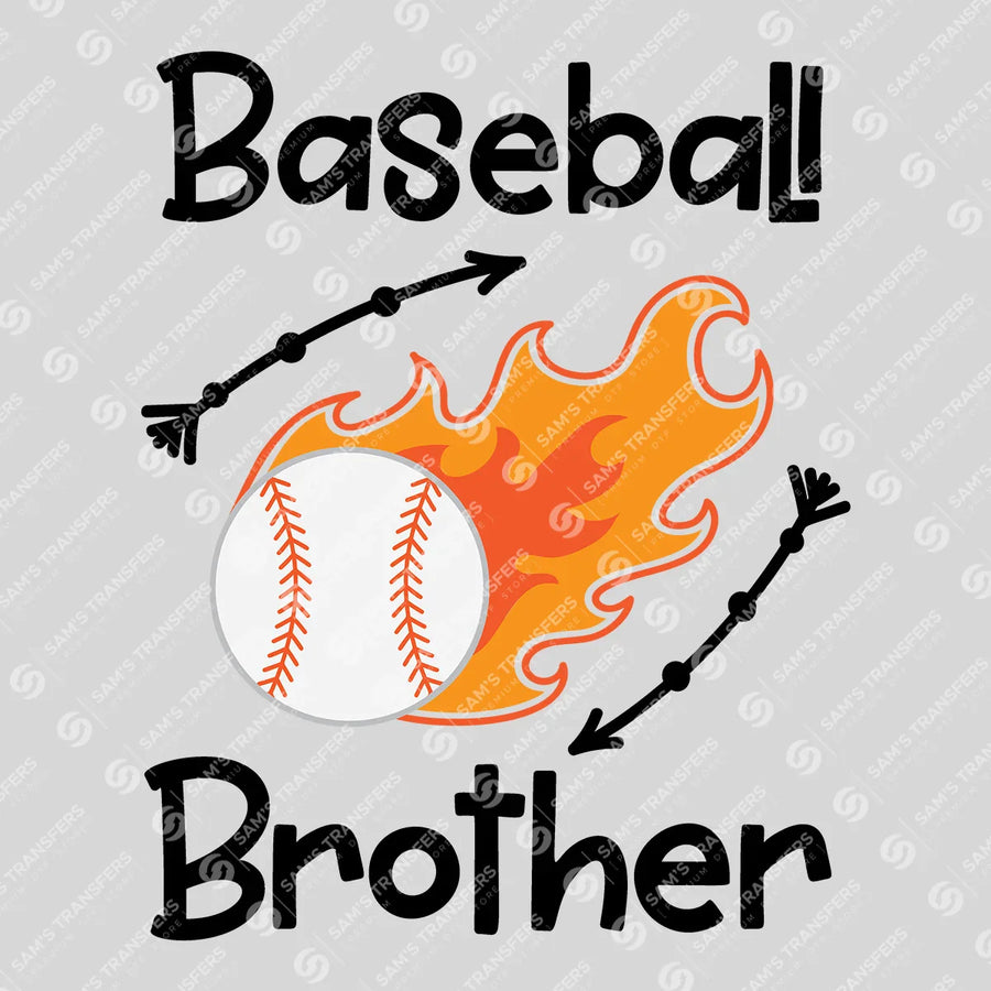 Baseball Brother Ready-to-Press DTF Transfer | SAT05756