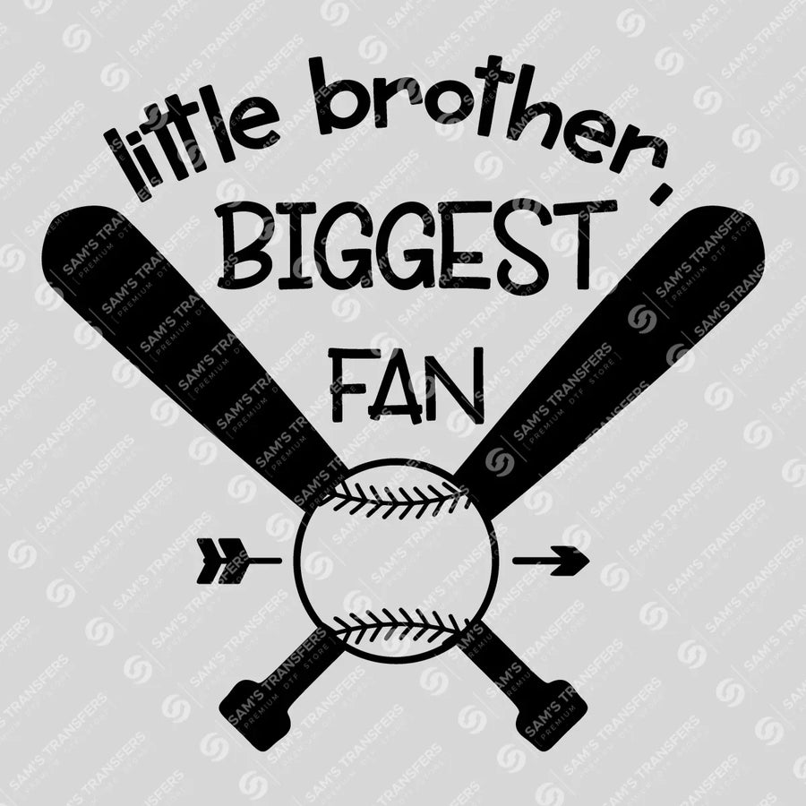 Little Brother Biggest Fan Ready-to-Press DTF Transfer | SAT05763