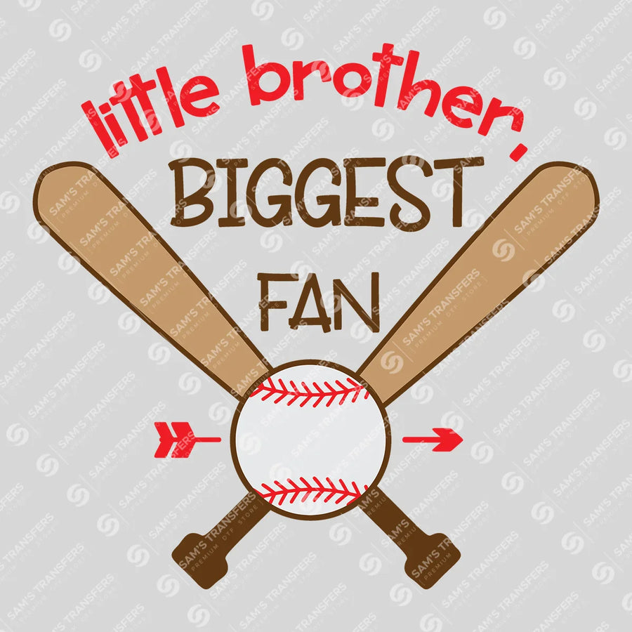 Little Brother Biggest Fan Ready-to-Press DTF Transfer | SAT05764