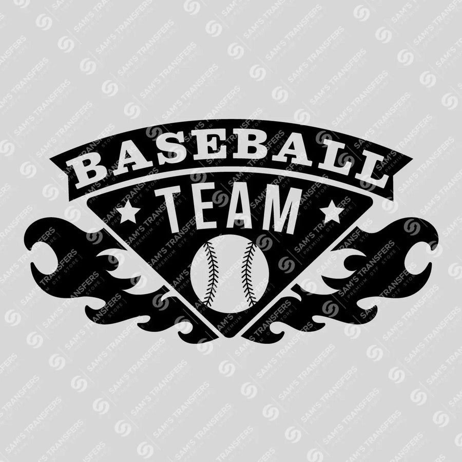 Baseball Team Ready-to-Press DTF Transfer | SAT05781