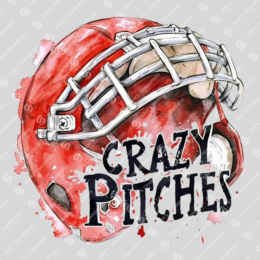 Crazy Pitches Ready-to-Press DTF Transfer | SAT05793