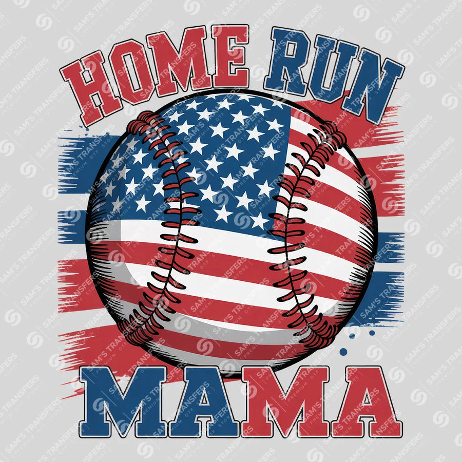 Home Run Mama Ready-to-Press DTF Transfer | SAT05804