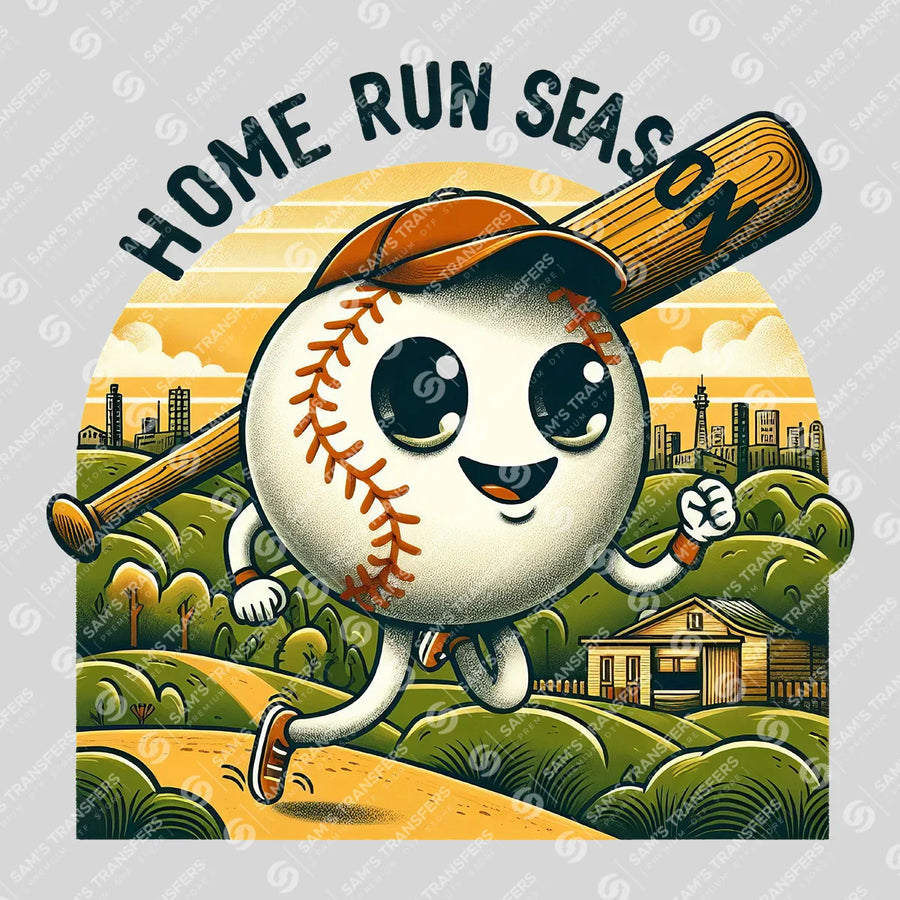 Home Run Season Ready-to-Press DTF Transfer | SAT05805
