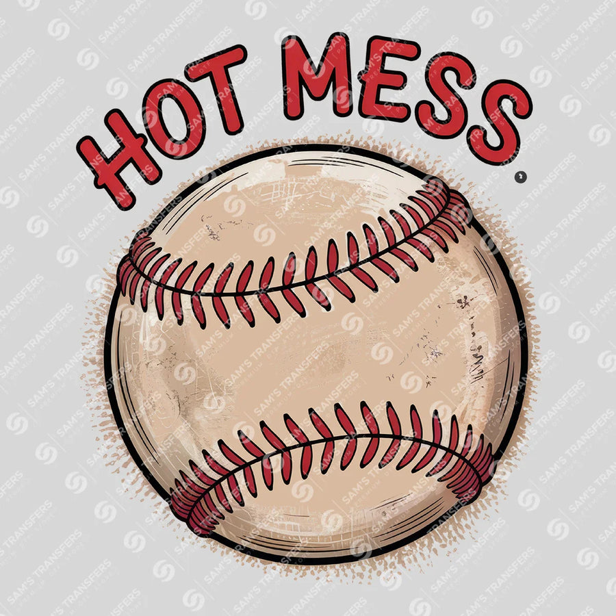Hot Mess Ready-to-Press DTF Transfer | SAT05806