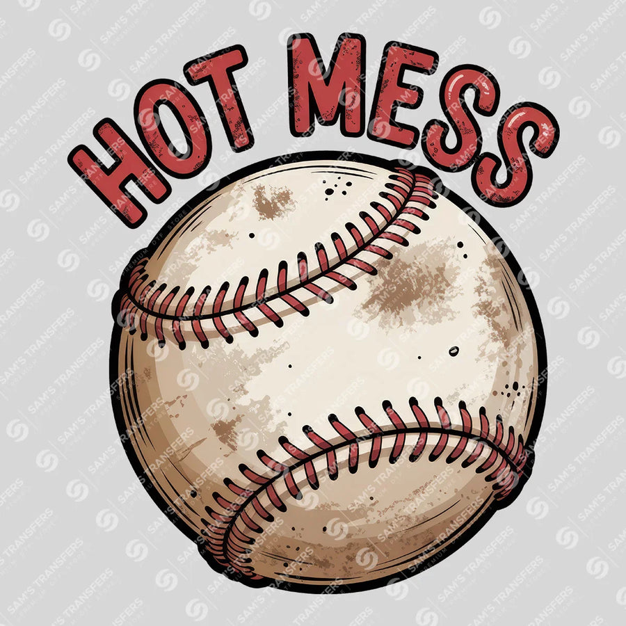 Hot Mess Ready-to-Press DTF Transfer | SAT05807