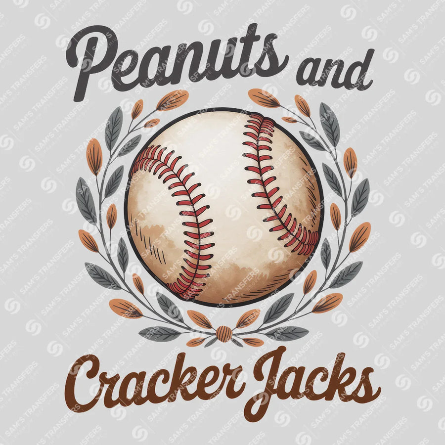 Peanuts and Cracker Jacks Ready-to-Press DTF Transfer | SAT05818