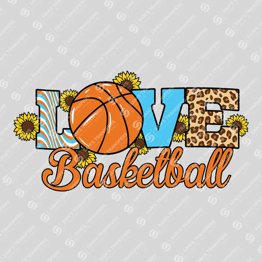 Love Basketball Ready-to-Press DTF Transfer | SAT05861