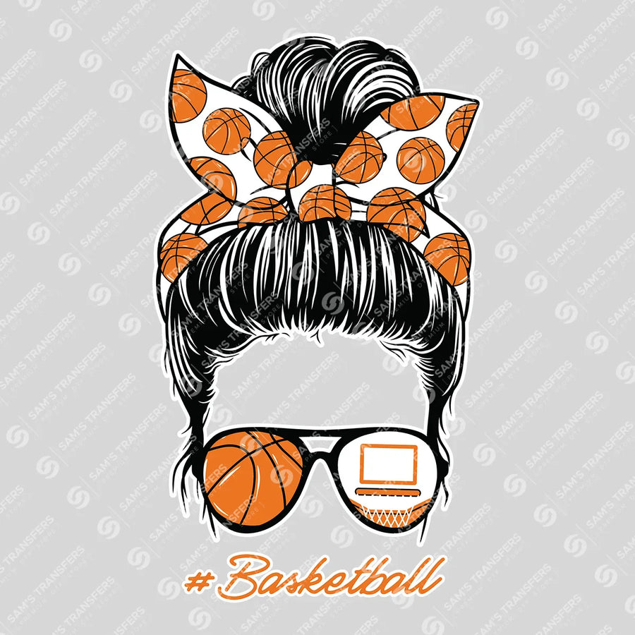 Basketball Mom Ready-to-Press DTF Transfer | SAT05862
