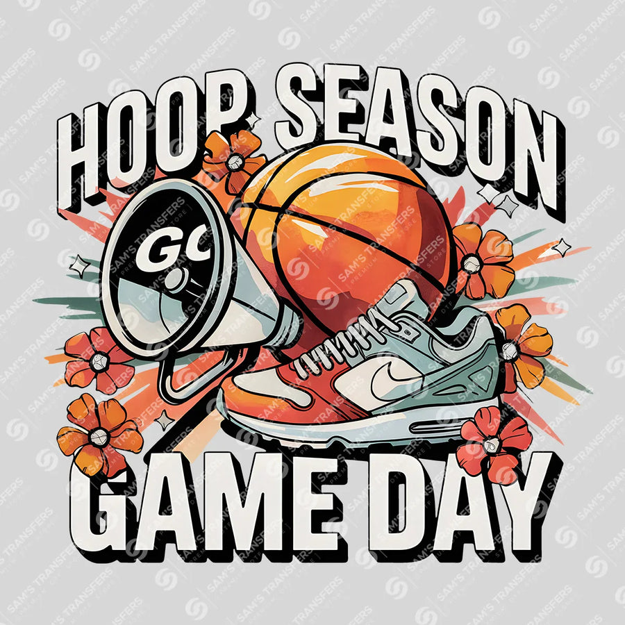 Hoop Season Game Day Ready-to-Press DTF Transfer | SAT05919