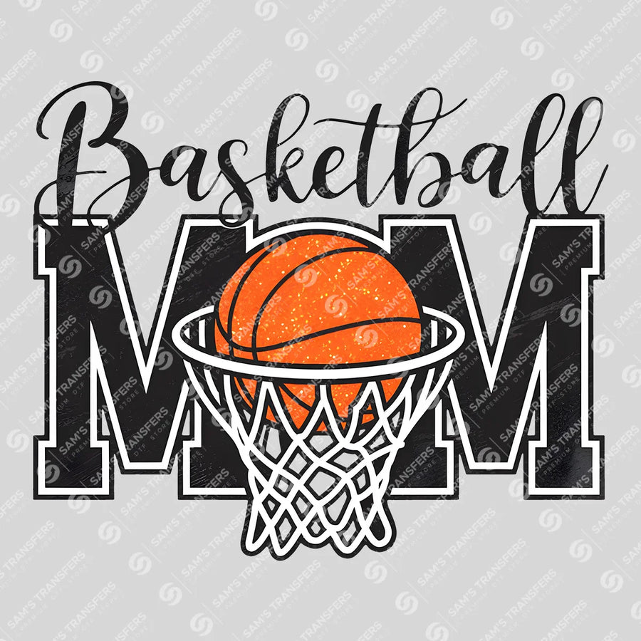 Basketball Mom Ready-to-Press DTF Transfer | SAT05933