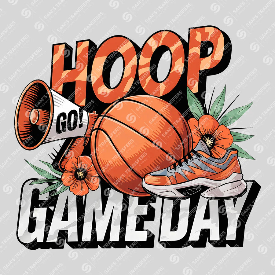 Hoop Game Day Ready-to-Press DTF Transfer | SAT05938