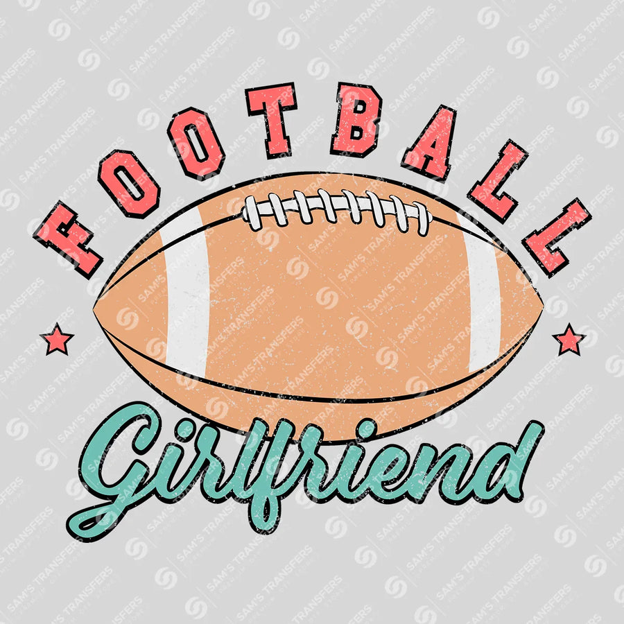 Football Girlfriend Ready-to-Press DTF Transfer | SAT05950