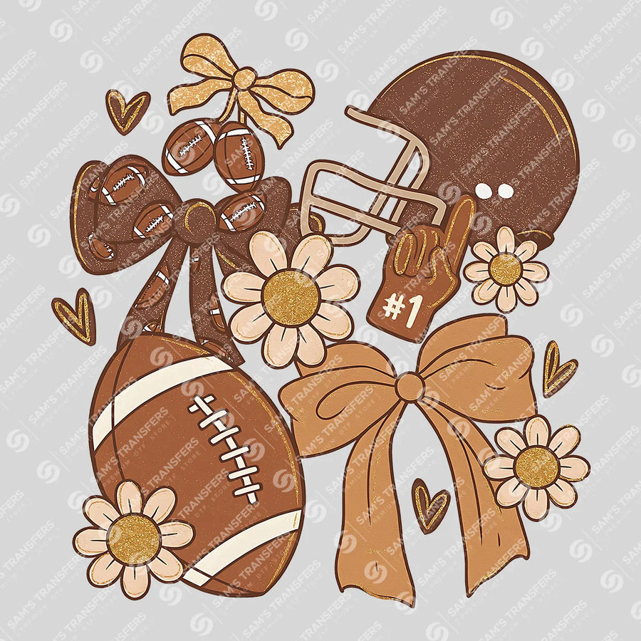Football Game Day Ready-to-Press DTF Transfer | SAT05973