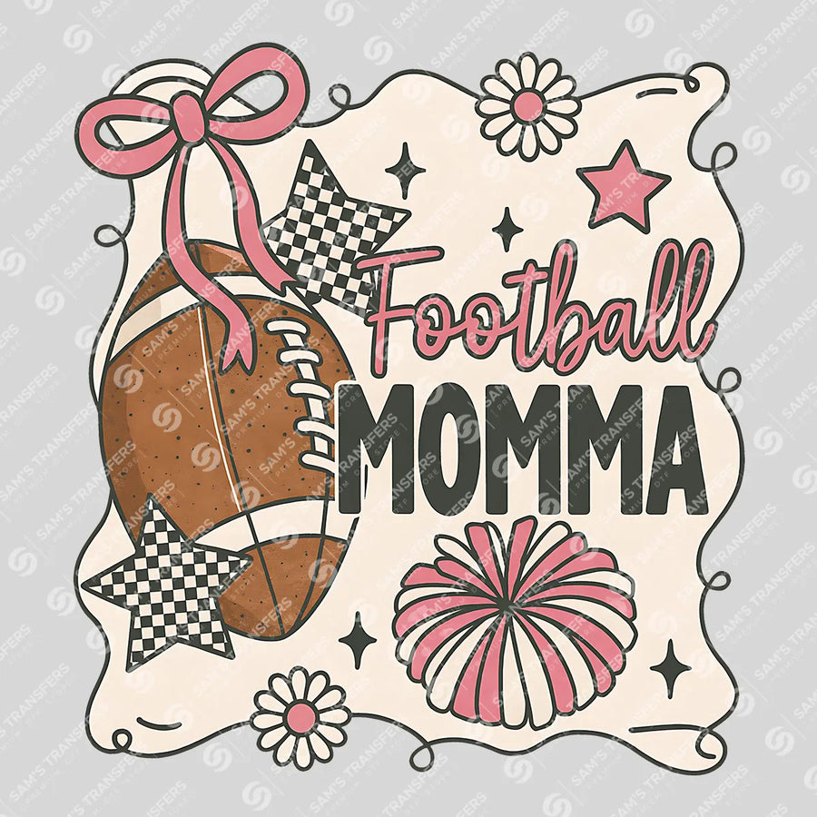 Football Momma Ready-to-Press DTF Transfer | SAT05975